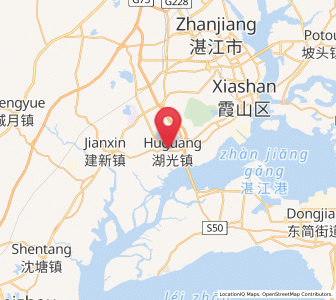 Map of Huguang, Guangdong