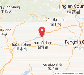 Map of Huibu, Jiangxi