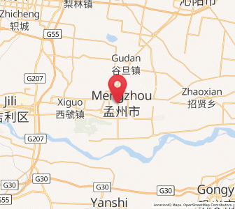 Map of Huichang, Henan