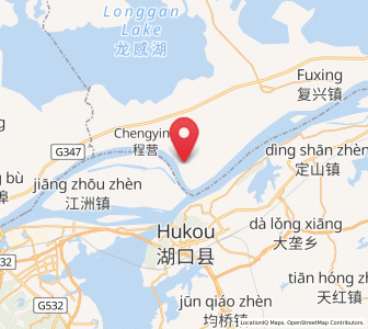 Map of Huikou, Anhui