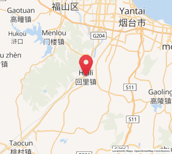 Map of Huili, Shandong