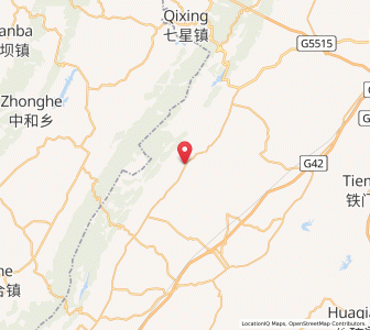 Map of Huilong, Chongqing