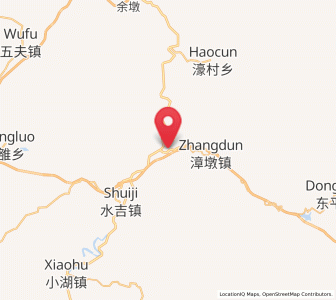 Map of Huilong, Fujian