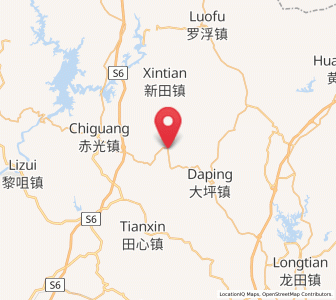 Map of Huilong, Guangdong