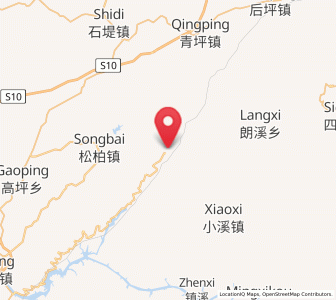 Map of Huilongan, Hunan