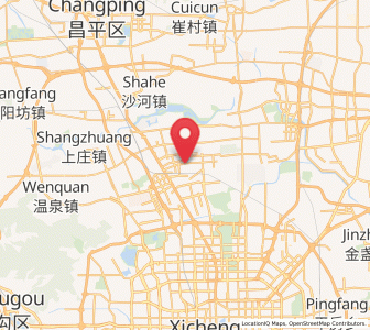 Map of Huilongguan, Beijing