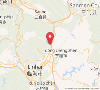 Map of Huixi, Zhejiang