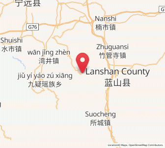 Map of Huiyuan, Hunan