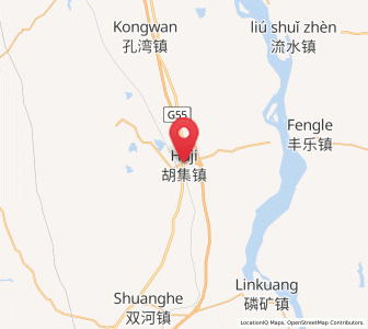 Map of Huji, Hubei