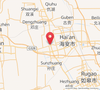 Map of Huji, Jiangsu