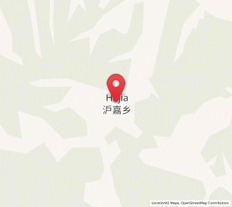Map of Hujia, Heilongjiang