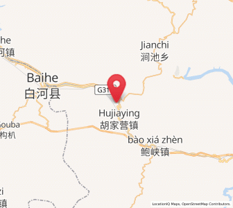 Map of Hujiaying, Hubei