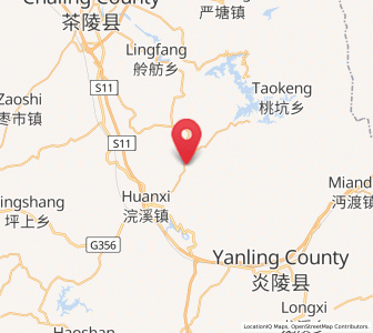 Map of Hukou, Hunan