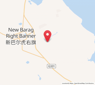 Map of Hulun, Inner Mongolia