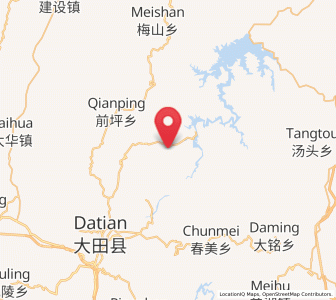 Map of Humei, Fujian