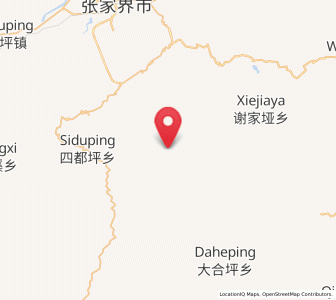 Map of Huochang, Hunan