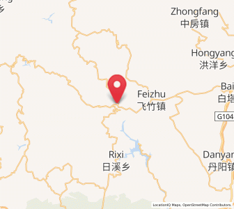 Map of Huokou, Fujian