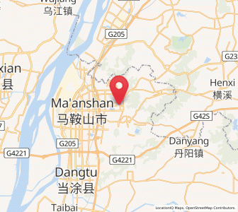 Map of Huoli, Anhui