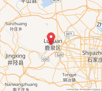 Map of Huolu, Hebei