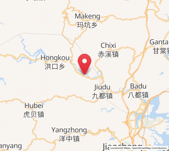 Map of Huotong, Fujian
