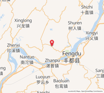 Map of Huwei, Chongqing