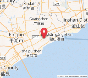Map of Huxiaoqiao, Zhejiang