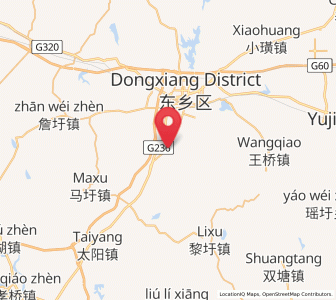 Map of Huxu, Jiangxi