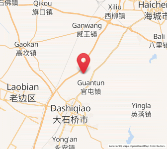 Map of Huzhuang, Liaoning