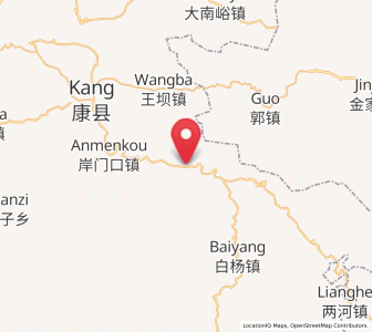 Map of Jia’an, Gansu