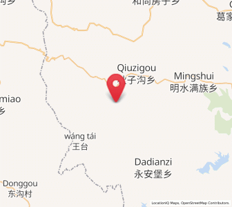 Map of Jiabeiyan, Liaoning
