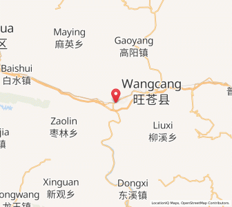 Map of Jiachuan, Sichuan
