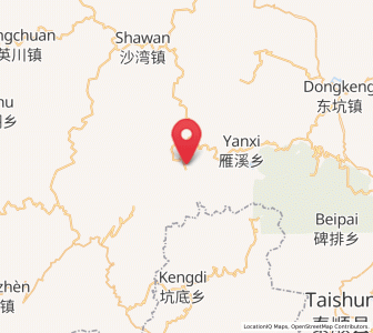 Map of Jiadi, Zhejiang