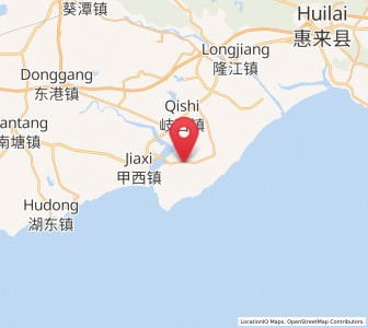 Map of Jiadong, Guangdong