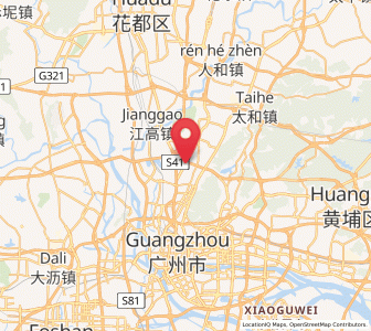 Map of Jiahe, Guangdong