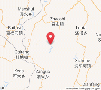 Map of Jiajiaba, Hunan