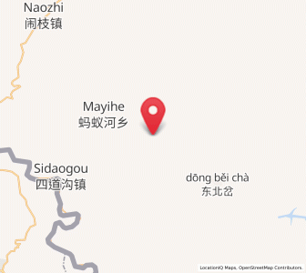 Map of Jiajiaying, Jilin