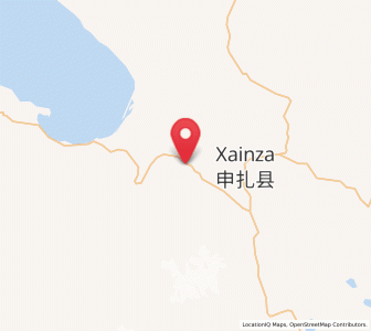 Map of Jiajuedibu, Tibet