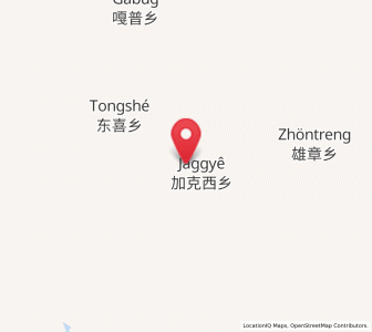 Map of Jiakexi, Tibet