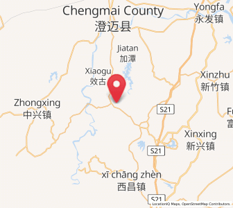 Map of Jiale, Hainan