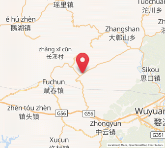 Map of Jialu, Jiangxi
