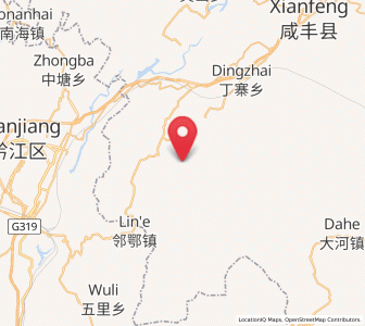 Map of Jiamachi, Hubei