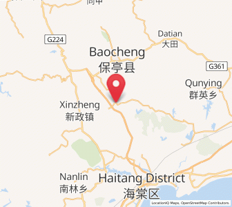 Map of Jiamao, Hainan