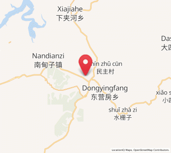 Map of Jianchang, Liaoning