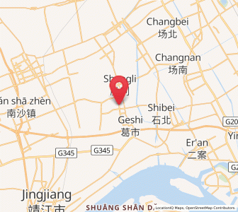 Map of Jiang’an, Jiangsu