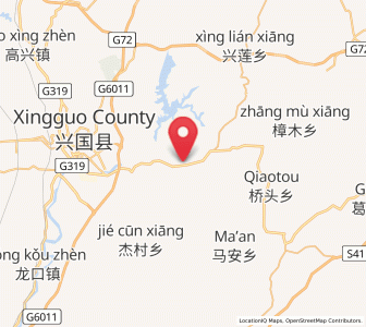 Map of Jiangbei, Jiangxi