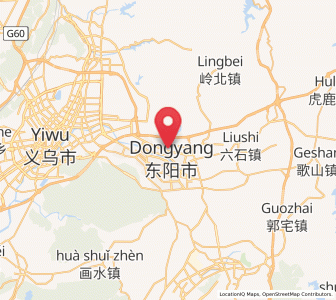 Map of Jiangbei, Zhejiang
