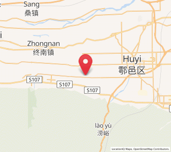 Map of Jiangcun, Shaanxi