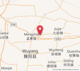 Map of Jiangdian, Henan