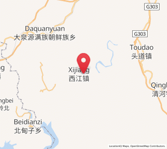 Map of Jiangdianzi, Jilin