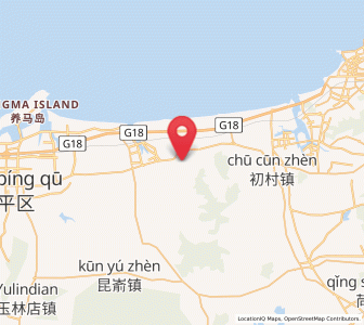 Map of Jianggezhuang, Shandong